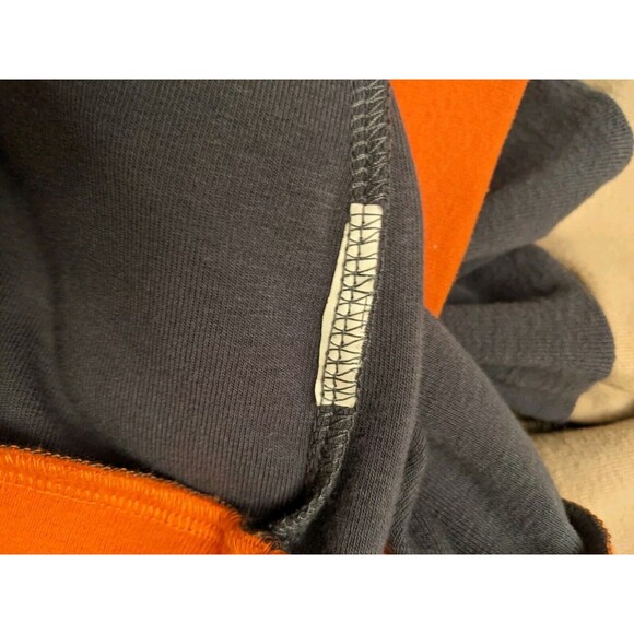 Ampersand Avenue Size M Colorblock Modern Twee Cowl Neck Sweatshirt Thumb Holes - Picture 9 of 9